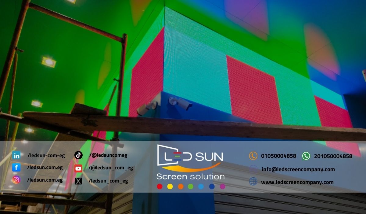 تركيب شاشات ليد العربي جروب – فرع مكرم عبيد قمنا بتنفيذ مشروع تركيب شاشة LED خارجية مميزة لفرع العربي جروب – مكرم عبيد