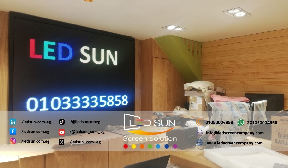 قمنا بتنفيذ مشروع تركيب شاشة LED داخلية مميزة عالية الدقة لصالح بينك اليفنت